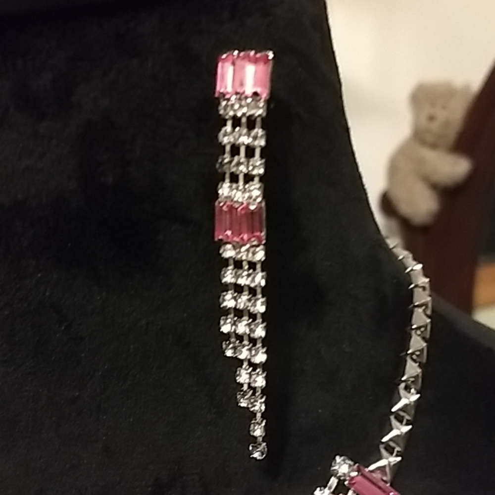 Beautiful statement necklace and matching earrings - Picture 3 of 4